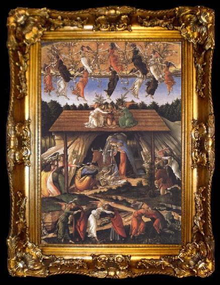 framed  Sandro Botticelli Mystic Nativity, ta009-2